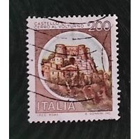 Италия, 1м гаш, замок, 200 лир