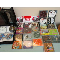 Диски музыкльные-55 дисков, разные ,Все в качестве,Цена за все что на фото.