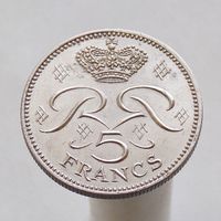 Монако 5 франков 1979