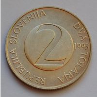 Словения, 2 толара 1993 г.