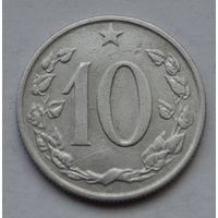 Чехословакия, 10 геллеров 1964 г.