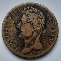 Франция Колонии 5 сантимов 1827  года (H)
