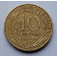 Франция 10 сантимов. 1983