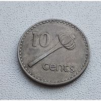 Фиджи 10 центов, 1969  7-3-1