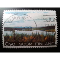 Финляндия 1977 Европа ландшафт