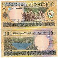 Руанда 100 франков образца 2003 года UNC p29b