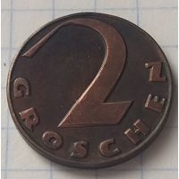Австрия 2 гроша, 1925     ( 6-4-5 )