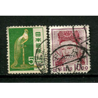 Япония - 1951 - Фауна, флора и национальные сокровища - [Mi. 548-549] - полная серия - 2 марки. Гашеные.  (Лот 28BQ)