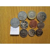 Монеты Кубы и Ямайки