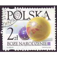 Рождество Польша 2002 год 1 марка