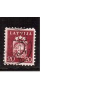 Латвия-1940 (Мих.287)  гаш. , Стандарт, Герб