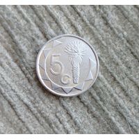 Werty71 Намибия 5 центов 1993