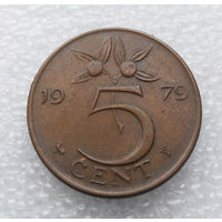 5 центов 1979 Нидерланды #02