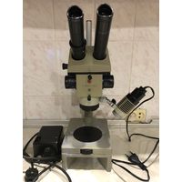 Микроскоп МБС-10 СССР стереоскопический бинокулярный читаем описание