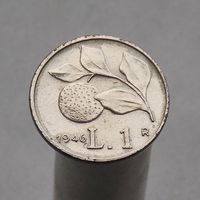 Жетон имитация итальянской монеты 1 лира 1946