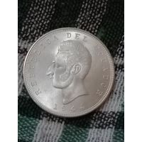 Эквадор 5 сукре 1944 серебро