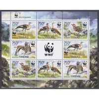 2014 Того 5863-5866KL WWF / Птицы 24,00 евро