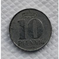 Германия - ГДР 10 пфеннигов, 1968
