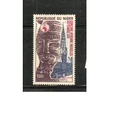 Нигер-1973 (Мих.400) ** , Африка в Брюсселе (одиночка)