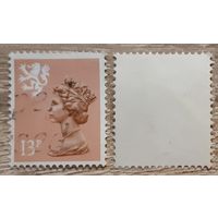Великобритания 1986 Региональные почтовые марки Шотландии. Mi-GB-S 43C. Перф. 14 3/4 x 14 1/4