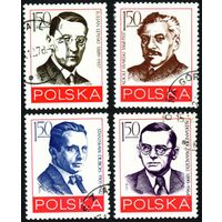 Деятели польского рабочего движения Польша 1978 год серия из 4 марок