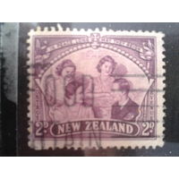 Новая Зеландия колония Англии 1946 Королевская семья
