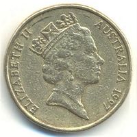 Австралия 1 доллар 1997 г. 100 лет со дня рождения Чарльза Кингсфорда Смита.