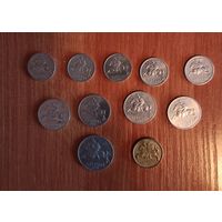 Комплект монет Литвы (1-2-5-20)