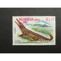 Никарагуа 1982. Авиапочта - Рептилии