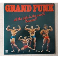 Grand Funk - All The Girls In The World Beware! (JAPAN LP 1974 плакат вставка)