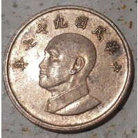 Тайвань 1 доллар, 2008 (14-7-4)