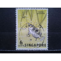 Сингапур, 1962. Рыба лучник