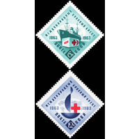 Международный Красный Крест СССР 1963 год (2907-2908) серия из 2-х марок