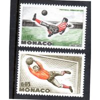 Монако. Ми-745,746.Спорт.Футбол.100-летие Британской футбольной ассоциации.1963.