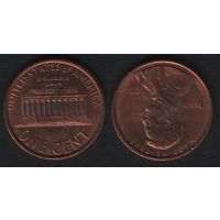 США km201b 1 цент 1993 год (-) (f2
