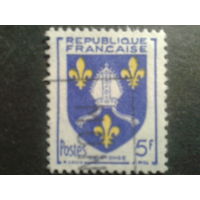 Франция 1954 герб провинции