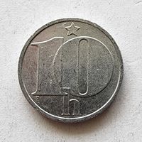 Чехословакия 10 геллеров 1987