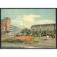 Почтовая карточка " Латвийская ССР. Рига. Площадь красных стрелков"