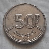 50 франков 1990 г. Бельгия