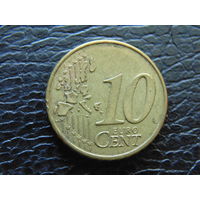 Германия 10 евроценов 2002г. D