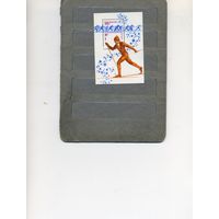 СССР, 1980 почт. блок 146*, Олимп. игры Лэйк-Плэсид США след накл
