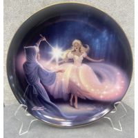 Декоративная тарелка Franklin Mint 1980 год Fairy FRANKLIN  Godmother's Magic Англия 20.5 см