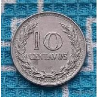 Колумбия 10 центов 1974 года. Новогодняя ликвидация!