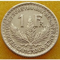 Камерун. 1 франк 1926 год  KM#2  Тираж: 11.928.000 шт