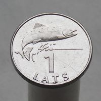 Латвия 1 лат 2008