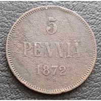5 пенни 1872