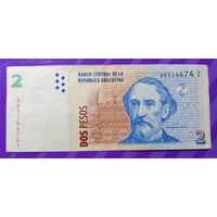 2 песо 2002 Аргентина
