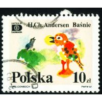 Международная выставка почтовых марок Сказка Г.Х. Андерсена Польша 1987 год 1 марка