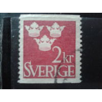 Швеция 1969 Стандарт, герб 2 кр