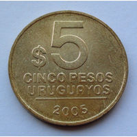Уругвай 5 песо. 2005